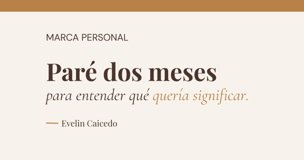 Qué es una marca personal y por qué no empieza en la estética