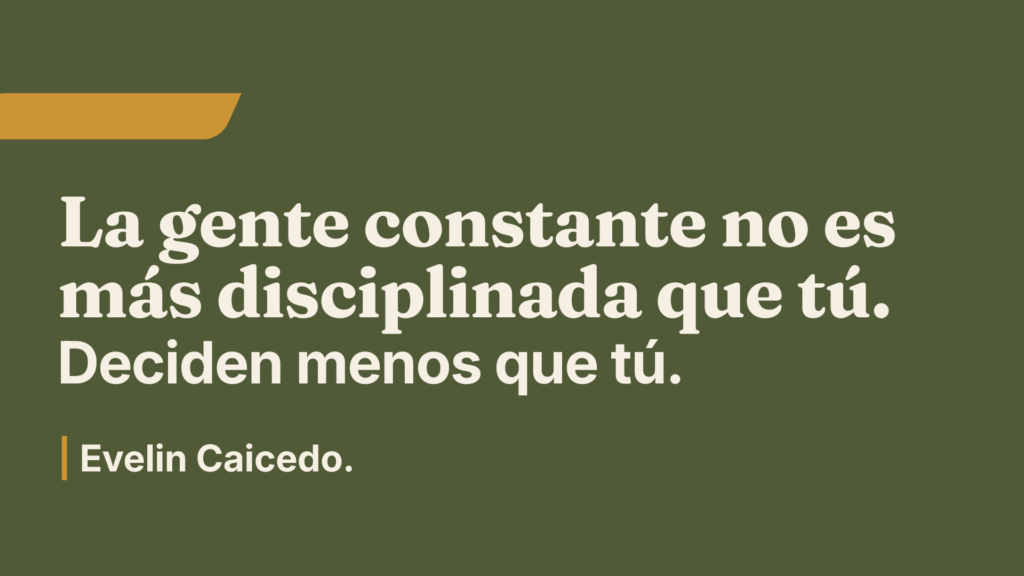 No te falta motivación, te falta un disparador
